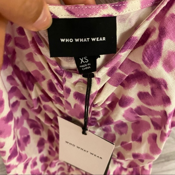 Who What Wear Empire Waist Leopard Dress - Picture 5 of 12